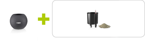 LECHUZA-PURO Color 20 All-in-One Set incluido