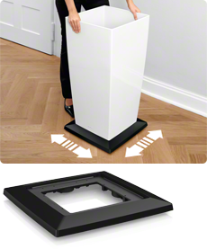 CUBICO soporte con ruedas